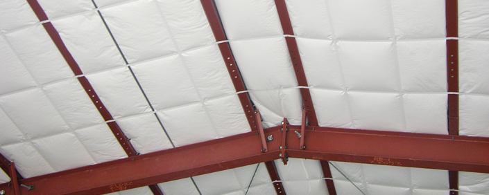 How to: Fix Falling Insulation in a Metal Building?