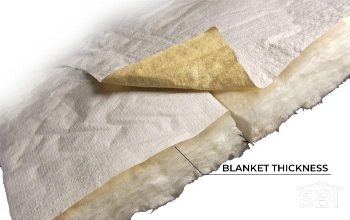 Fiberglass Blanket Thickness Fiberglass Insulation Thickness