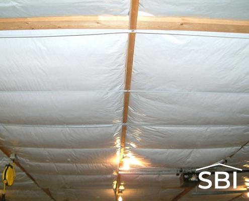 Banding Used To Secure Blankets Insulation with Banding