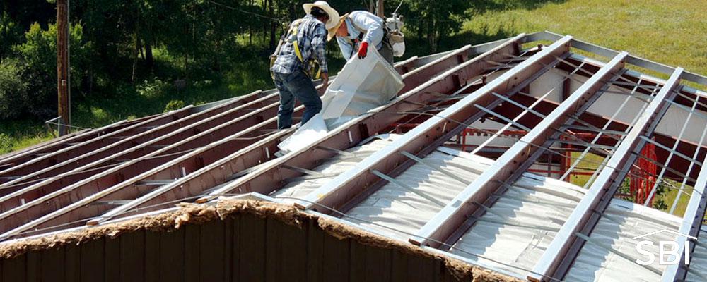 Insulating Steel Building Roofs