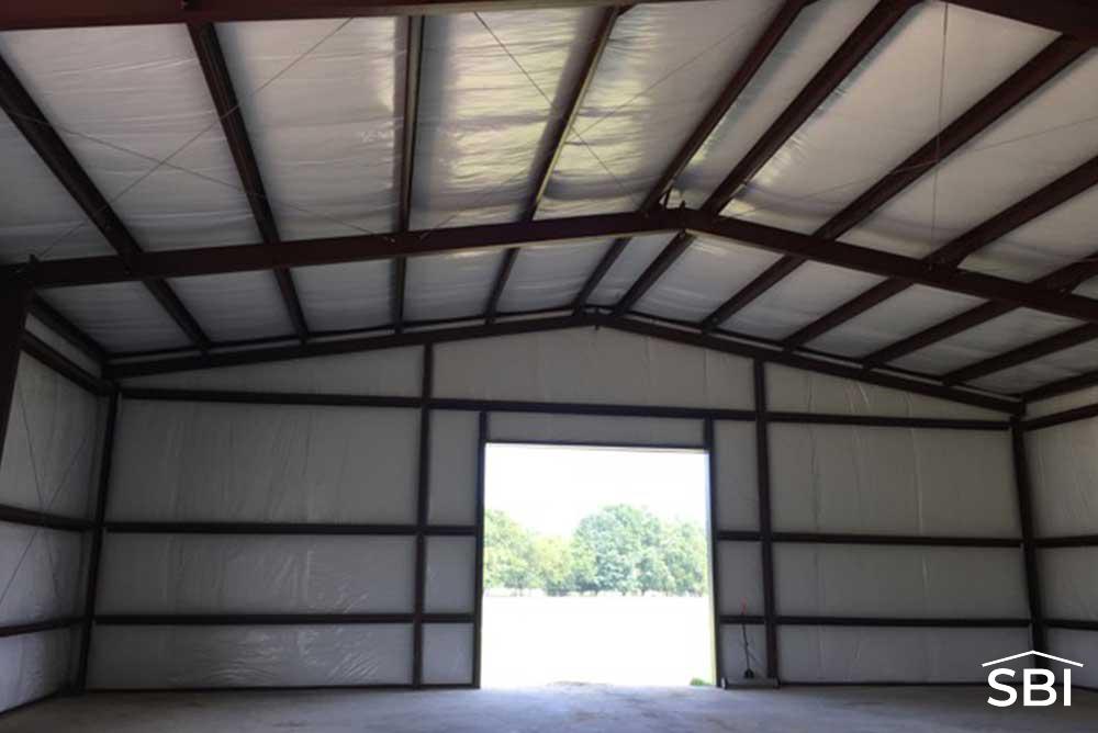 single-layer-garage-insulation single layer insulation retrofit installation