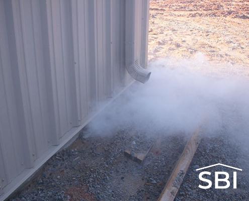 metal-building-air-leak-test